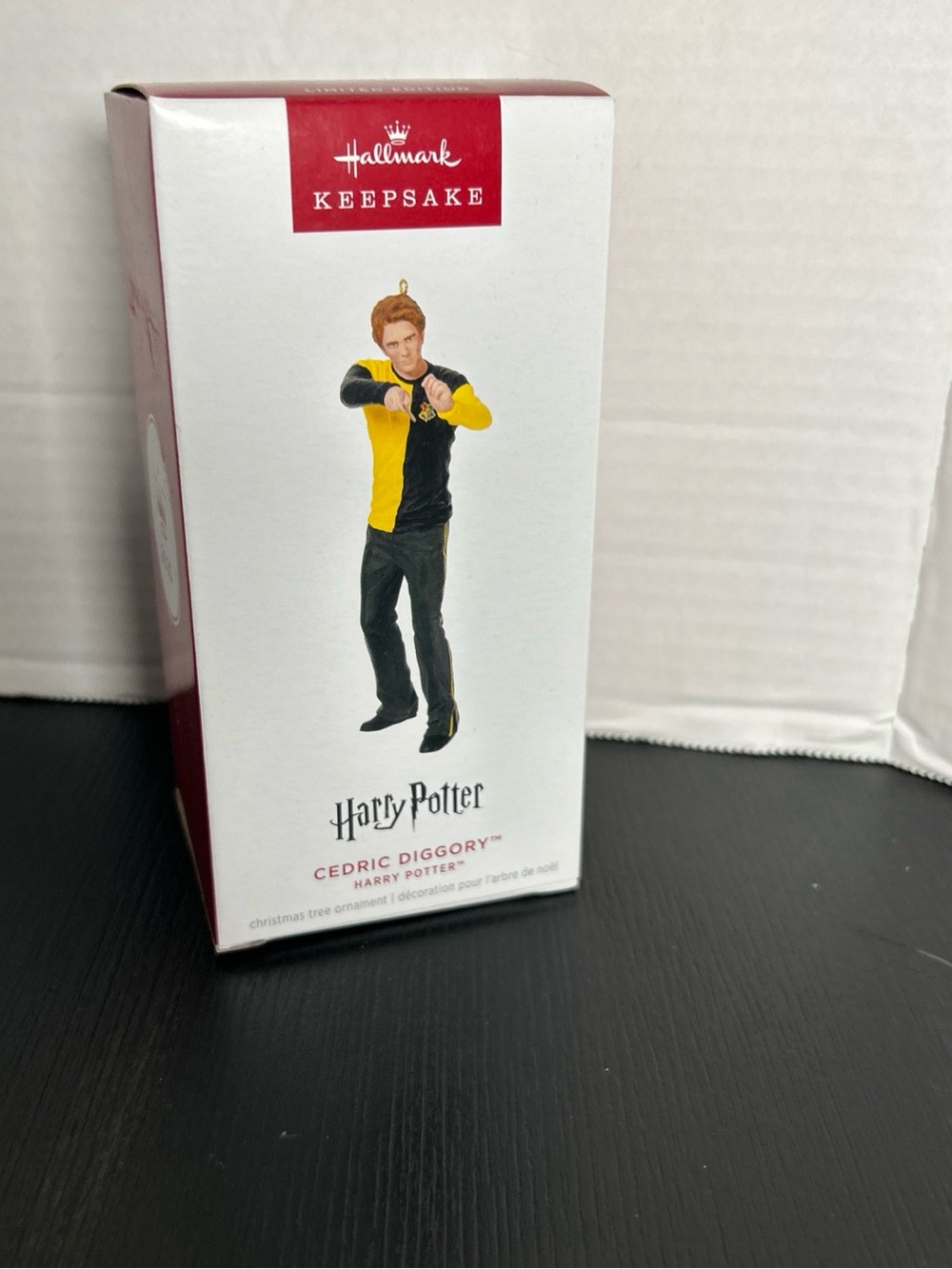Harry Potter Cedric Diggory Black Pants - Official Keepsake Ornament new